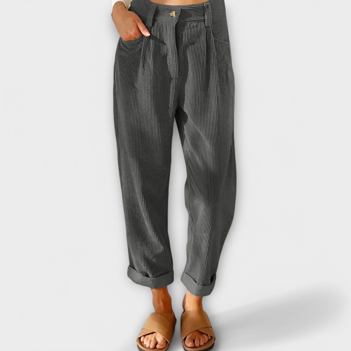 Modern Corduroy Trousers