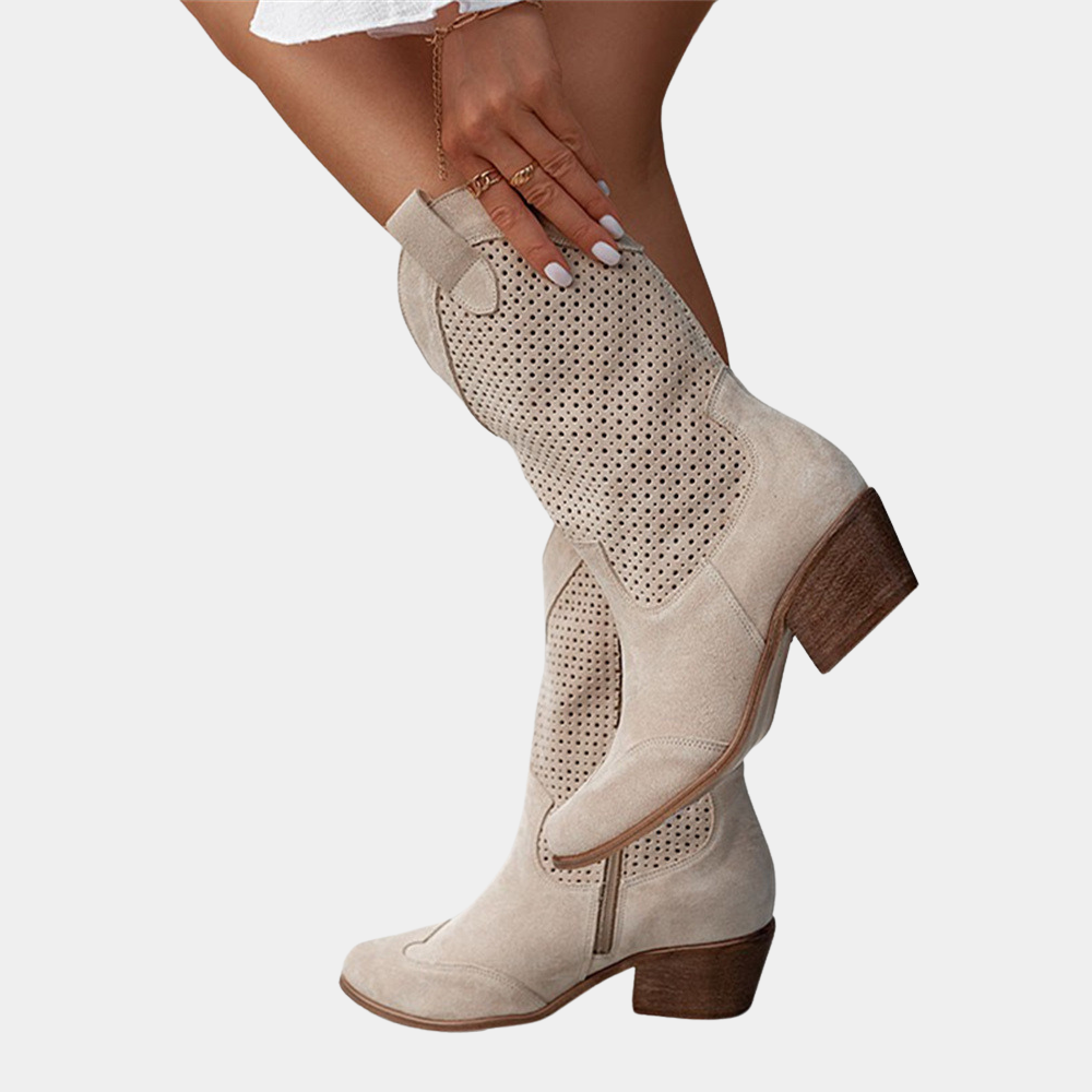 Natalie - Cowboy Style Orthopedic Boots